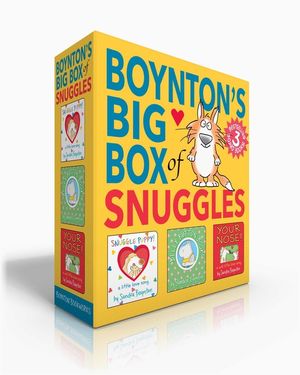 Boynton's Big Box of Snuggles (Boxed Set): Snuggle Puppy!; Belly Button Book!; Your Nose! image number 0