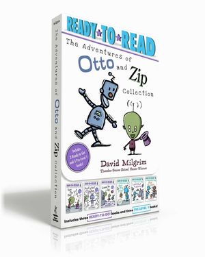 The Adventures of Otto and Zip Collection (Boxed Set): See Zip Zap; Poof! a Bot!; Come In, Zip!; See Pip Flap; Look Out! a Storm!; For Otto image number 0