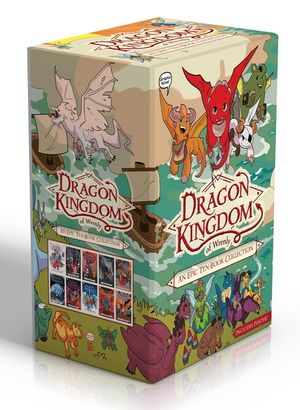 Dragon Kingdom of Wrenly an Epic Ten-Book Collection (Includes Poster!) (Boxed Set): The Coldfire Curse; Shadow Hills; Night Hunt; Ghost Island; Infer image number 0
