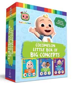 Cocomelon Little Box of Big Concepts (Boxed Set): Cocomelon Abcs; Cocomelon 123s; Cocomelon Colors image number 0