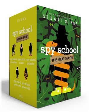 Stuart Gibbs Paperback Collection (Boxed Set): Spy School Revolution; Spy School at Sea; Spy School Project X; Spy School Goes North; Spy School Goes image number 0