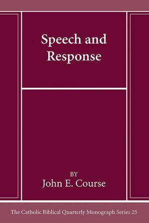 Speech and Response: A Rhetorical Analysis of the Introductions to the Speeches of the Book of Job (Caps. 4-24) image number 0