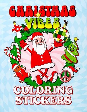 Christmas Vibes Coloring Stickers image number 0