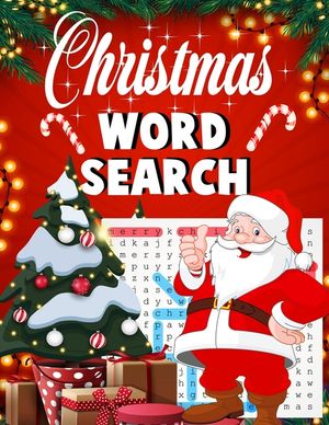 Christmas word search.: Easy Large Print word search Puzzle Book for Adults, Kids & Everyone for the 25 Days of Christmas. image number 0