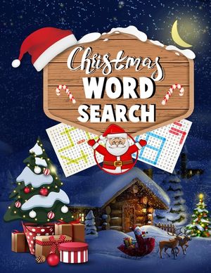 Christmas word search.: Easy Large Print Puzzle Book for Adults, Kids & Everyone for the 25 Days of Christmas. image number 0