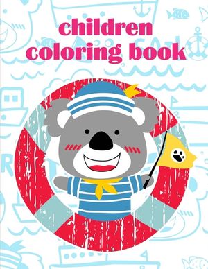 Children Coloring Book: Funny Coloring Animals Pages for Baby-2 image number 0