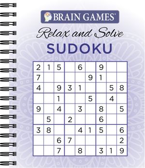 Brain Games - Relax and Solve: Sudoku (Purple) image number 0