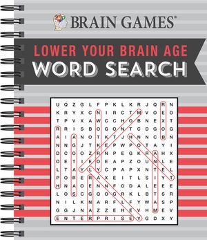 Brain Games - Lower Your Brain Age - Word Search image number 0