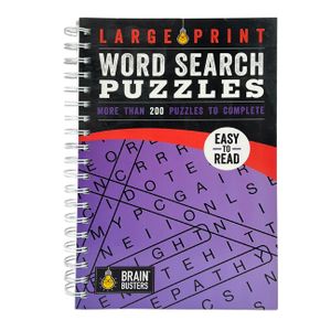 Large Print Word Search Puzzles: Volume 2 image number 0