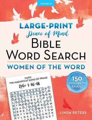 Peace of Mind Bible Word Search Women of the Word image number 0