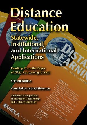 Distance Education: Statewide, Institutional, and International Applications of Distance Education, 2nd Edition image number 0