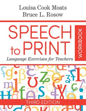 Speech to Print Workbook: Language Exercises for Teachers image number 0
