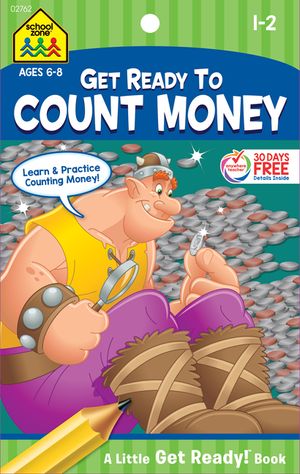 School Zone Count Money Workbook image number 0