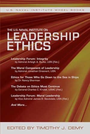 The U.S. Naval Institute on Leadership Ethics: U.S. Naval Institute Wheel Book image number 0