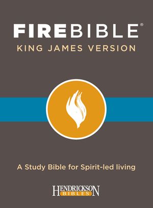 KJV Fire Bible (Bonded Leather): Black Bonded Leather Edition image number 0