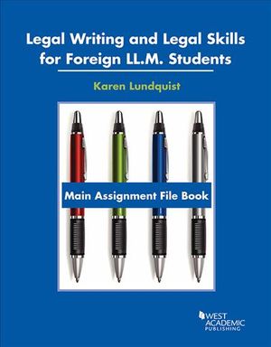 Legal Writing and Legal Skills for Foreign Ll.m. Students image number 0