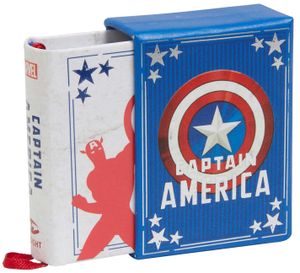Marvel Comics: Captain America (Tiny Book): Inspirational Quotes from the First Avenger (Fits in the Palm of Your Hand, Stocking Stuffer, Novelty Geek image number 0