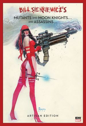 Bill Sienkiewicz's Mutants and Moon Knights and Assassins Artisan Edition image number 0