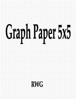 Graph Paper 5x5: 100 Pages 8.5 X 11 image number 0