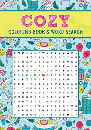 Cozy Coloring Book & Word Search image number 0