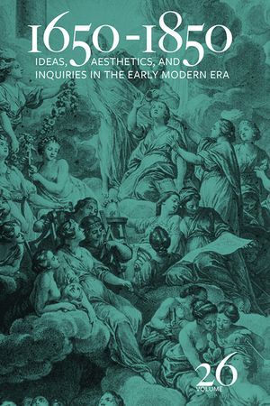 1650-1850, 26: Ideas, Aesthetics, and Inquiries in the Early Modern Era (Volume 26) image number 0