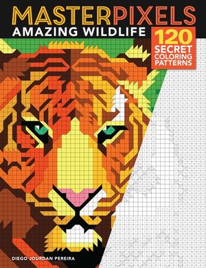 Masterpixels: Amazing Wildlife: 120 Secret Coloring Patterns image number 0