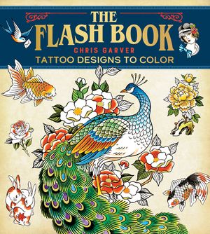 Flash Book: Hand-Drawn Tattoos to Color image number 0
