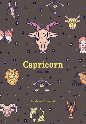 Capricorn Zodiac Journal: (Astrology Blank Journal, Gift for Women) image number 0