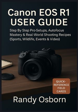Canon EOS R1 User Guide: Step by Step Pro Setups, Autofocus Mastery & Real-World Shooting Recipes (Sports, Wildlife, Events & Video) image number 0