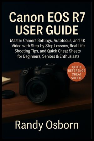 Canon EOS R7 User Guide: Master Camera Settings, Autofocus, and 4K Video with Step-by-Step Lessons, Real-Life Shooting Tips, and Quick Cheat Sheets fo image number 0