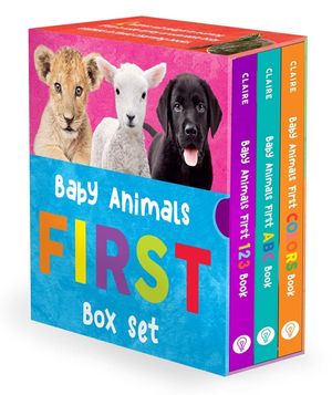 Baby Animals First Box Set: 123, Abc, Colors image number 0