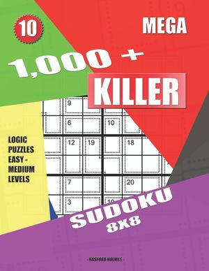 1,000 + Mega sudoku killer 8x8: Logic puzzles easy - medium levels image number 0