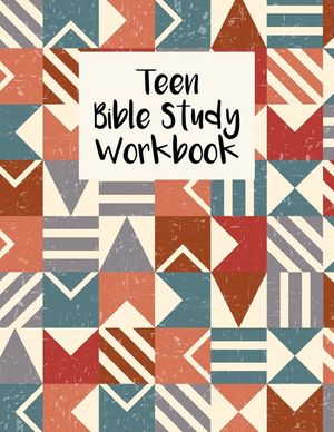 Teen Bible Study Workbook: Christian Scripture Notebook with Guided Prompts For Teenagers image number 0