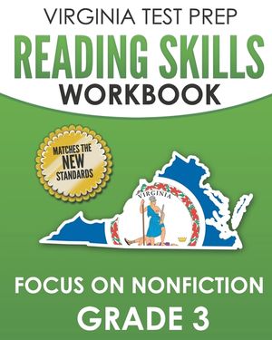 VIRGINIA TEST PREP Reading Skills Workbook Focus on Nonfiction Grade 3: Preparation for the SOL Reading Assessments image number 0