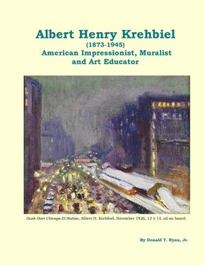 Albert Henry Krehbiel (1873-1945): American Impressionist, Muralist and Art Educator image number 0