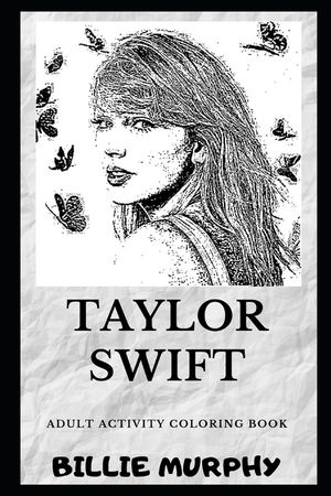 Taylor Swift Adult Activity Coloring Book image number 0