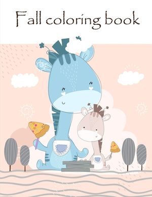 Fall coloring book: Super Cute Kawaii Animals Coloring Pages image number 0