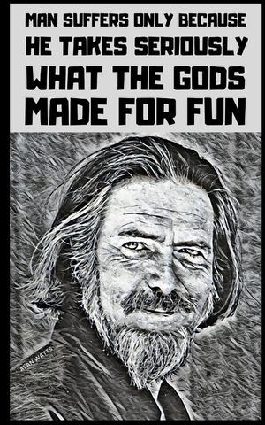 Alan Watts: A Little Book of Essential Quotes on Life, Love, and Spirituality image number 0