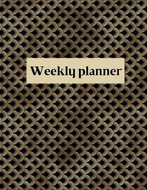Weekly planner: Weekly Organizer Book for Activities, Daily planner, 8.5x11 size image number 0