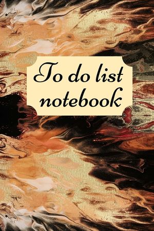 To do list Notebook: Daily Checklist Productivity Journal, Action Planner, 6x9 inch image number 0