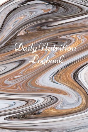 Daily Nutrition Logbook: Simple Daily Food Journal, Food tracker book, Health record keeper. image number 0