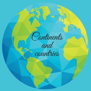 Continents and countries image number 0