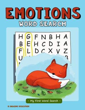 Emotions Word Search - My First Word Search: Word Search Puzzle for Kids Ages 4 - 6 Years image number 0