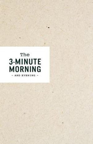 3-Minute Morning Journal: Intentions & Reflections for a Powerful Life image number 0