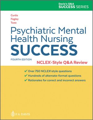Psychiatric Mental Health Nursing Success: Nclexr-Style Q&A Review: Nclex(r)-Style Q&A Review image number 0