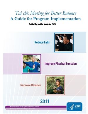 Tai chi: Moving for Better Balance: A Guide for Program Implementation image number 0