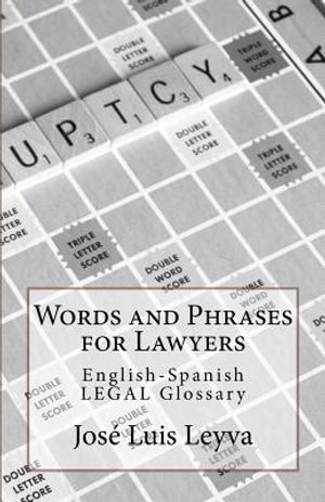 Words and Phrases for Lawyers: English-Spanish Legal Glossary image number 0