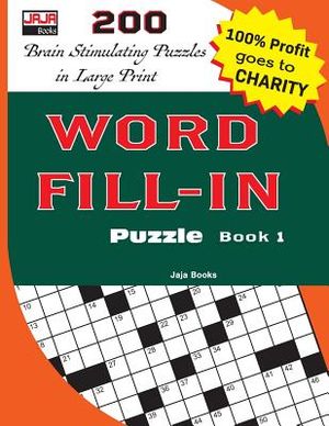 Word Fill-In Puzzle Book 1 image number 0