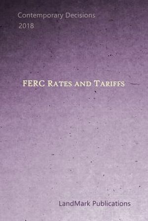 Ferc Rates and Tariffs image number 0