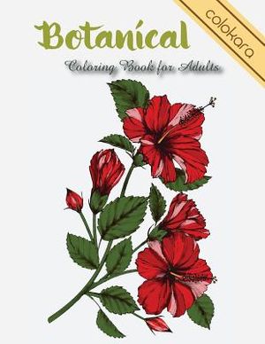 Botanical Coloring Book for Adults: Flowers and Plants Coloring Pages image number 0